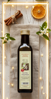 Eau de fleurs d'oranger naturelle (240 ml)
